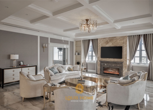 TUYỆT TÁC NỘI THẤT MANG ĐẬM DẤU ẤN LOUIS HOME