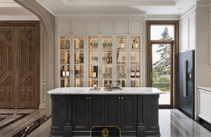 Phòng Bếp Tân Cổ Điển